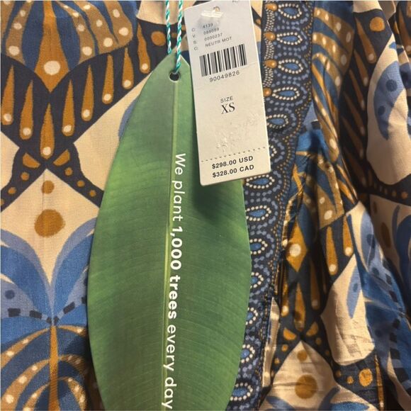 NWT Farm Rio Cocopalm Midi Dress XS - Picture 3 of 8